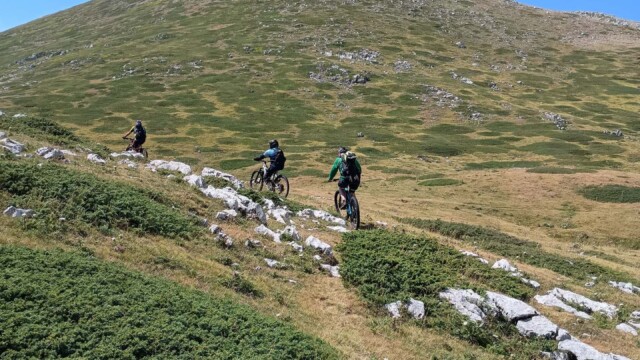 Monte Cotento in MTB da Filettino: cresta dei Simbruini e boschi tecnici