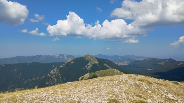 Monte Cotento in MTB da Filettino: cresta dei Simbruini e boschi tecnici