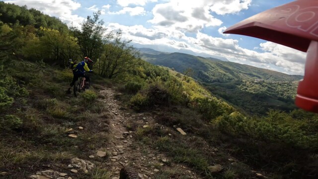 Fotogramma dal video a 02:30 Cortino Enduro, la prima edizione nel cuore della Laga